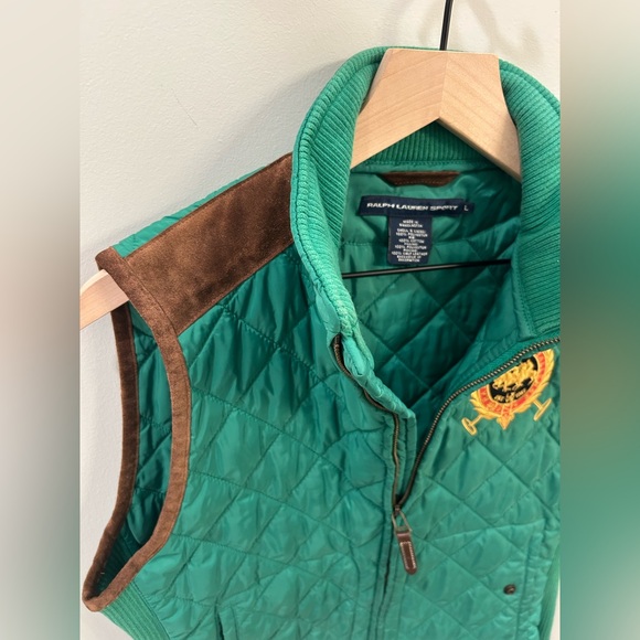 Ralph Lauren Sport Women’s Quilted Vest – Size L - Picture 3 of 4